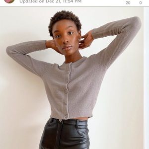 COPY - Aritzia Wilfred Long Sleeves Cardigan